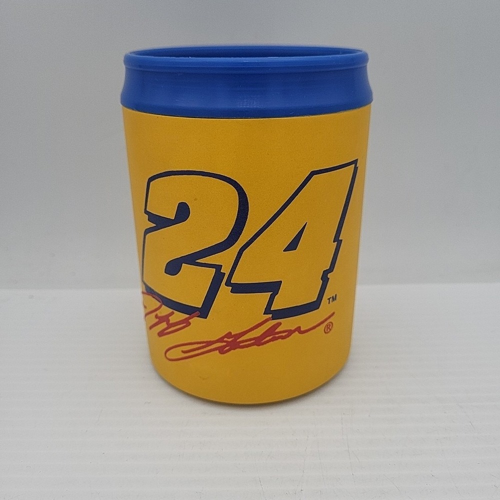 Jeff Gordon Drink Koozie Nascar #24 1997 Dense Foam with Plastic Insert JG Motor